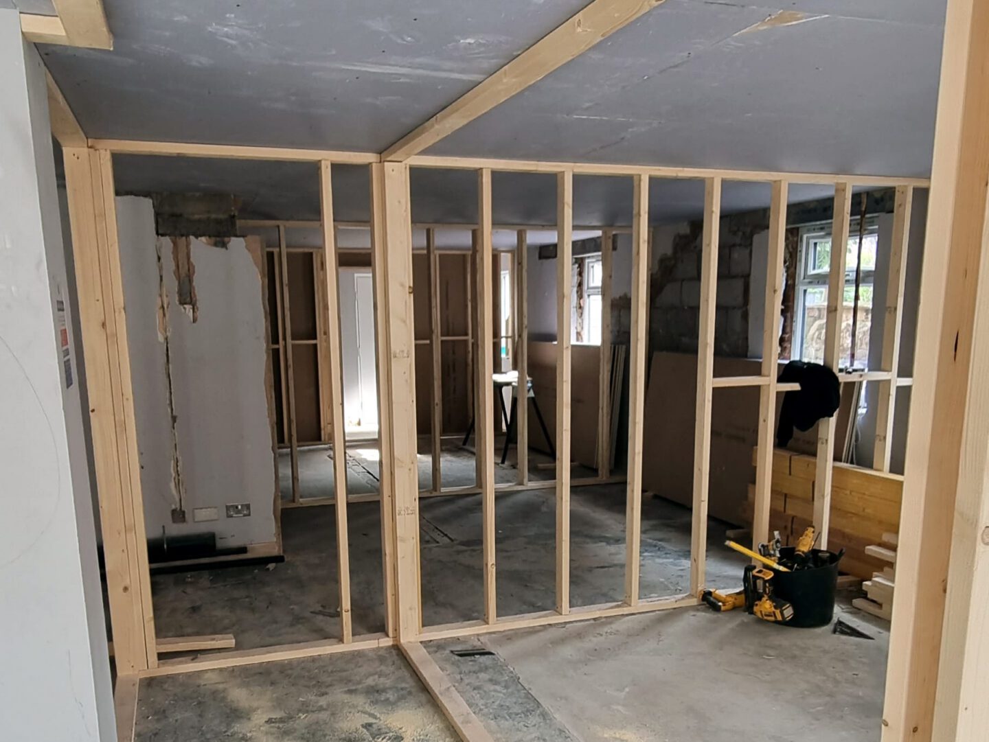 Bank House, Bury — Commercial Office Reconfigured into 6 Apartments (1st Fix Joinery)